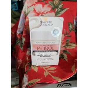 Advanced Clinicals Rapid Wrinkle Rewind Cream Encapsulated Retinol No Fragrance